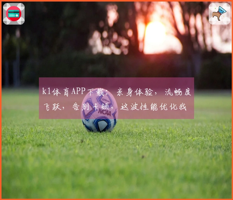 k1体育APP下载：亲身体验，流畅度飞跃，告别卡顿，这波性能优化我给满分